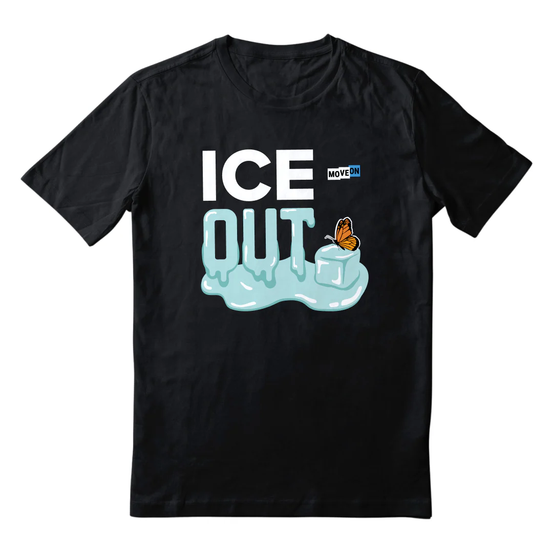 "ICE Out" Unisex Cotton T-Shirt - Image 3
