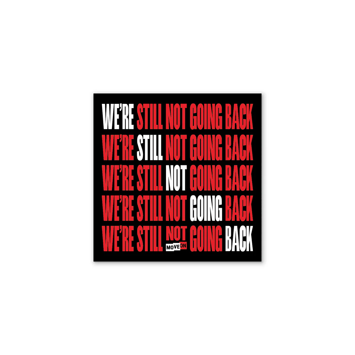 Sticker Packs:Â We're Still Not Going Back